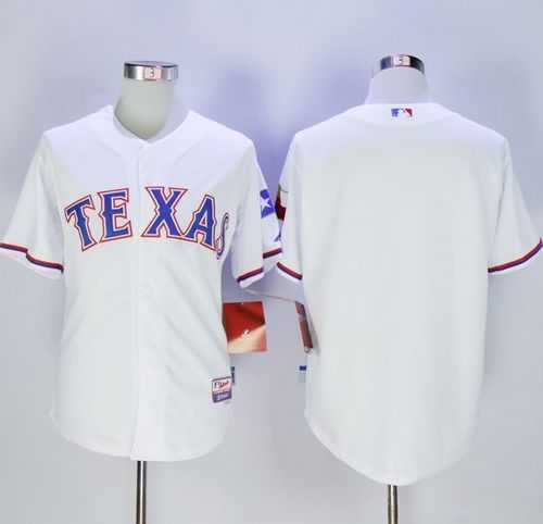 Texas Rangers Customized Men's White New Cool Base Stitched MLB Jersey,We sell and wholesale Texas Rangers Customized Men's White New Cool Base Stitched MLB Jersey on line form chian!